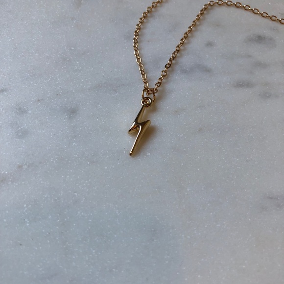 NWOT Harry Potter Lightening Bolt Necklace - Picture 2 of 4
